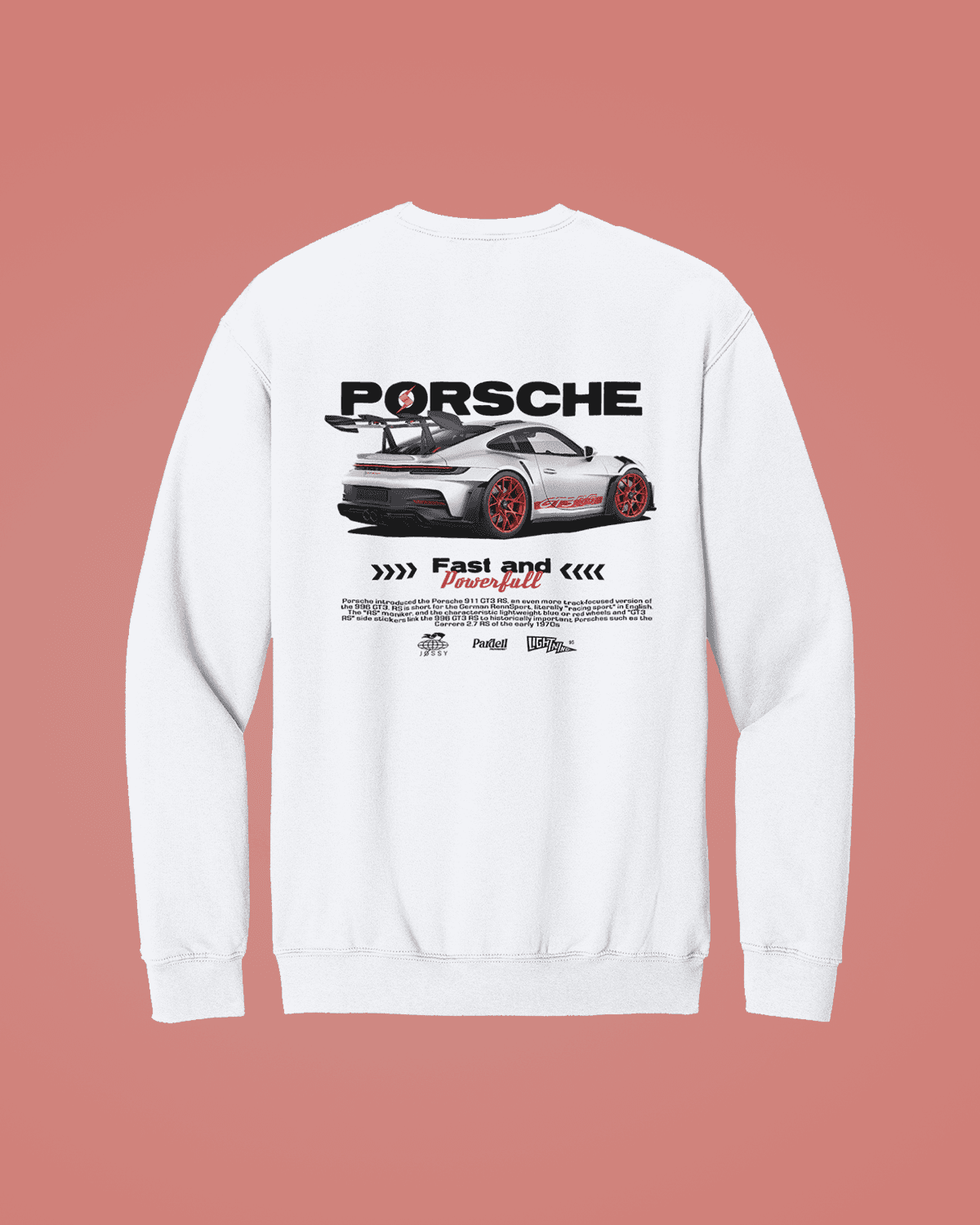 Porche Vol.2-ის ბომბერი გრაფიკული პრინტით