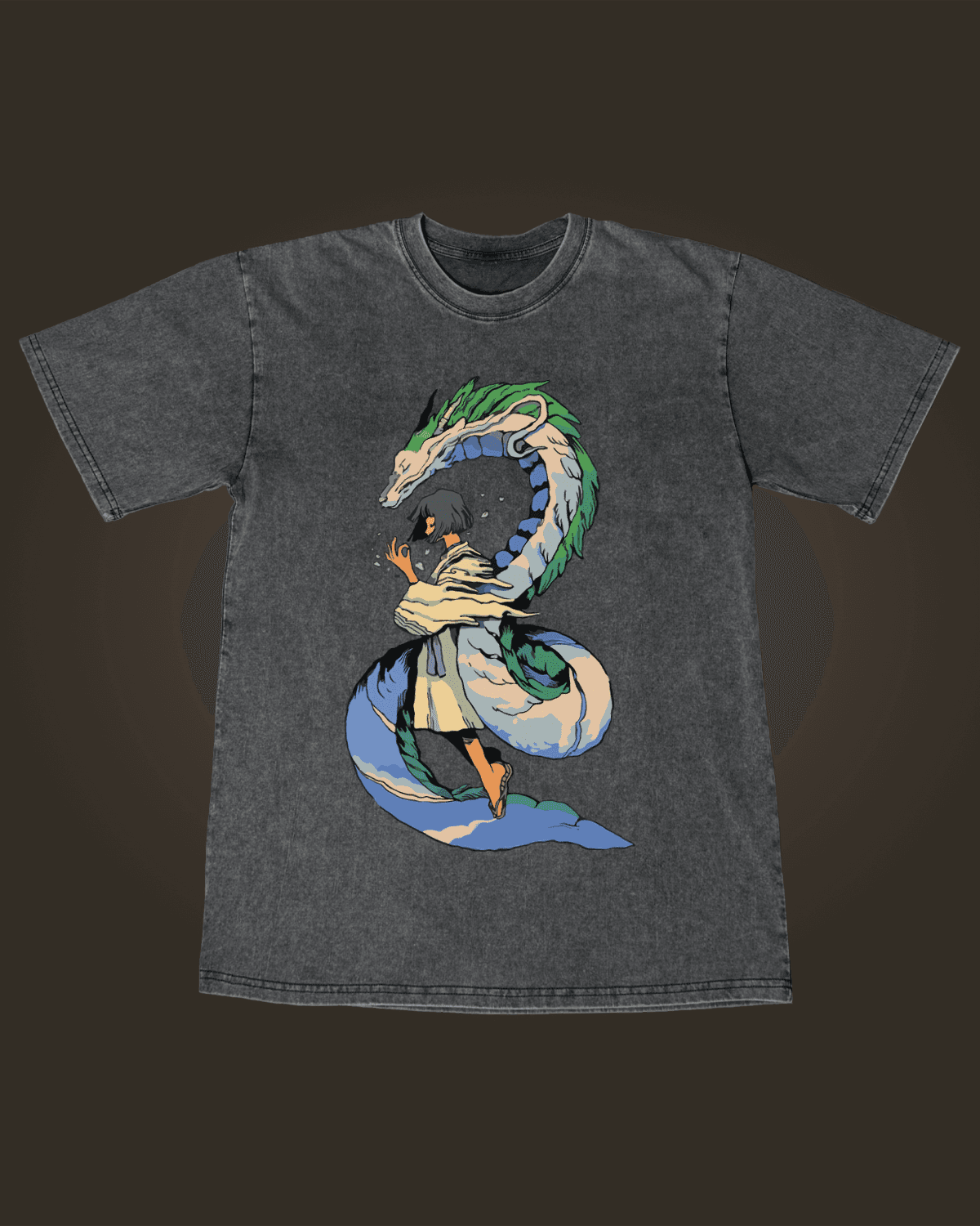 Haku-ის მაისური გრაფიკული პრინტით