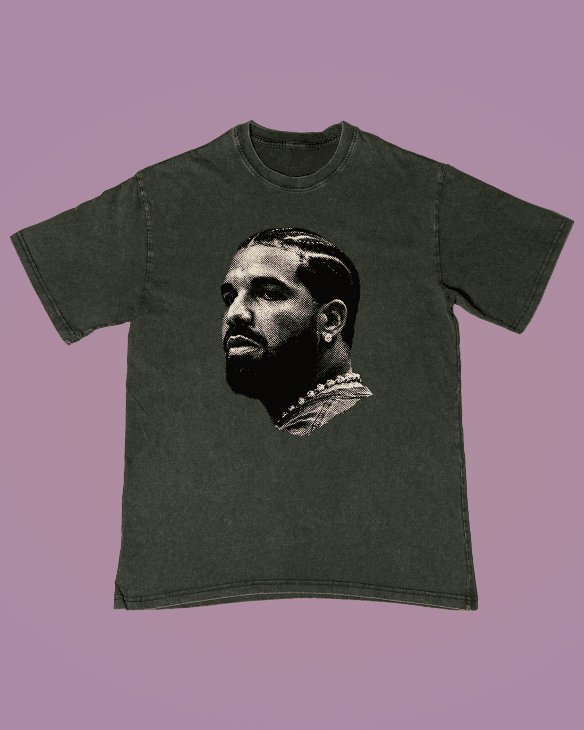 Drake-ის მაისური გრაფიკული პრინტით