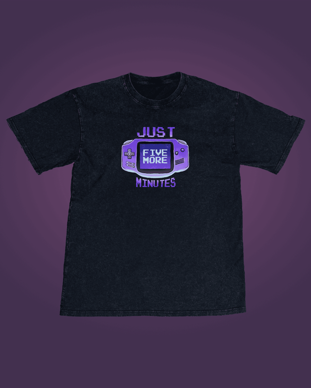 Just Five More Minutes-ის მაისური გრაფიკული პრინტით