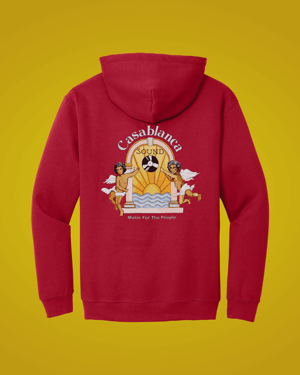 Casablanca-ის ჰუდი გრაფიკული პრინტით