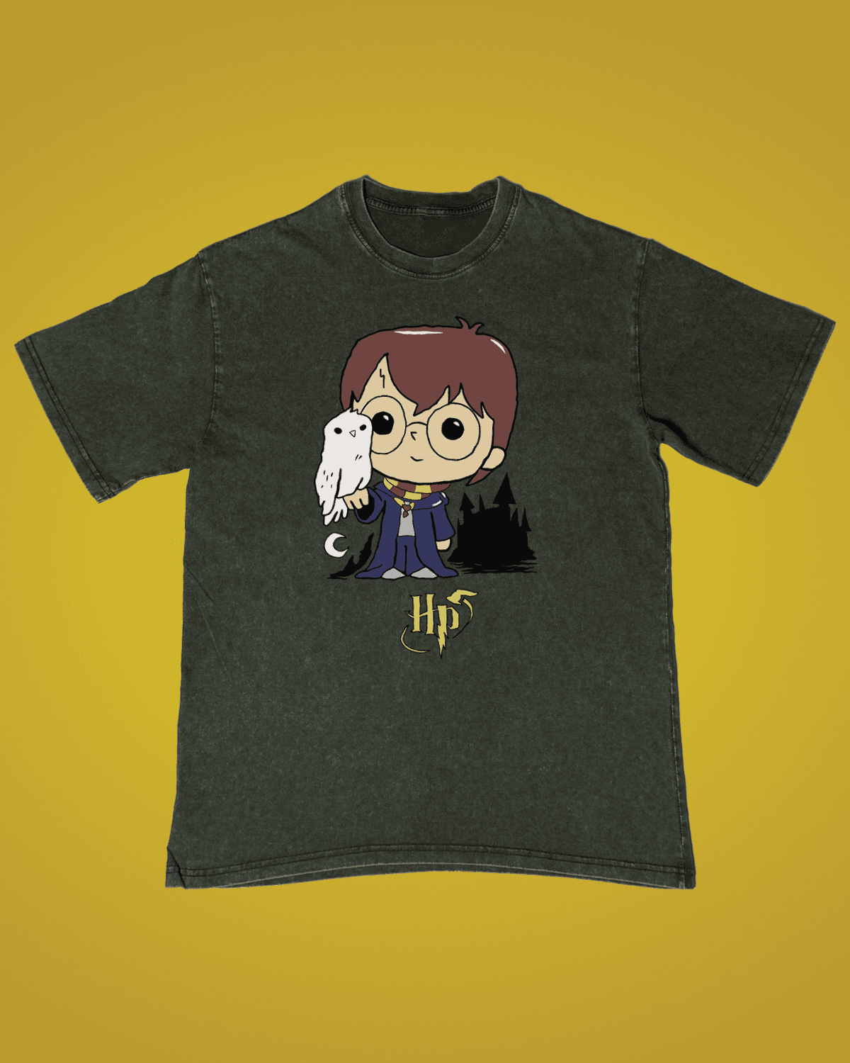 Harry Potter-ის მაისური გრაფიკული პრინტით