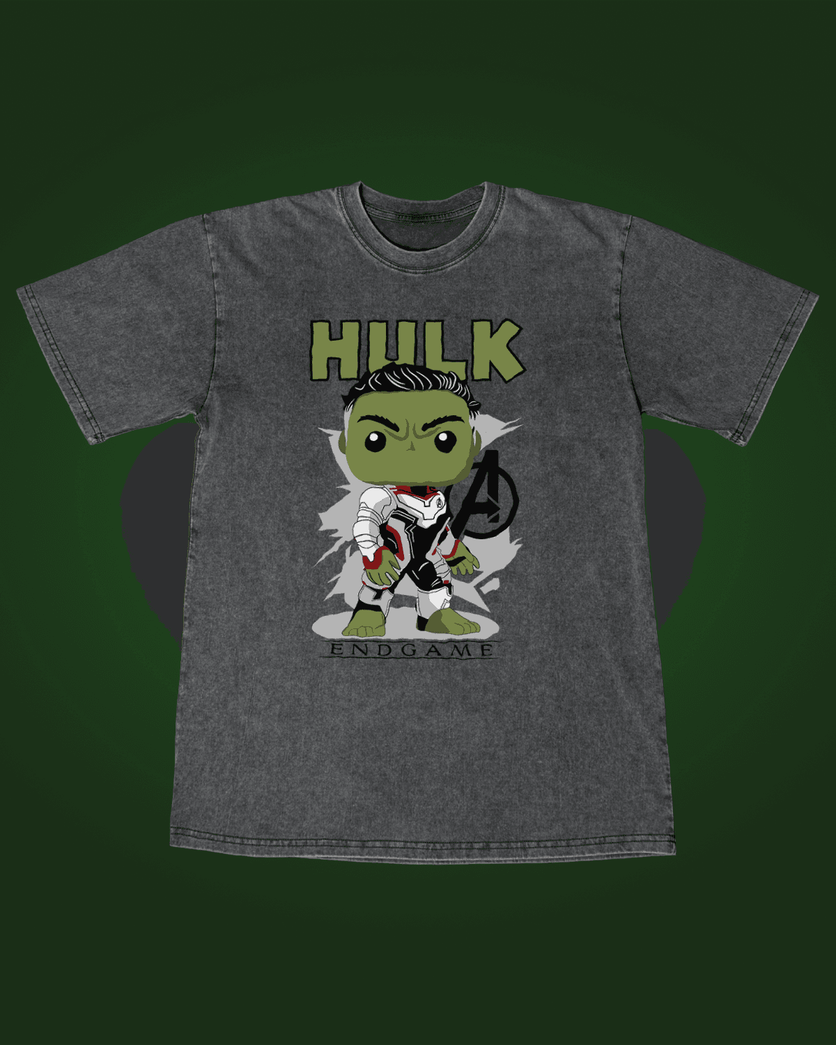 Hulk-ის მაისური გრაფიკული პრინტით