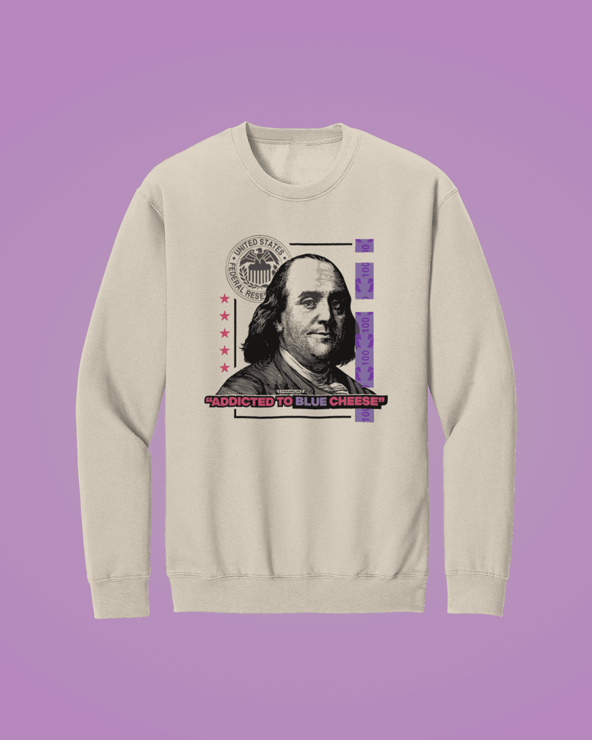 Franklin-ის ბომბერი გრაფიკული პრინტით